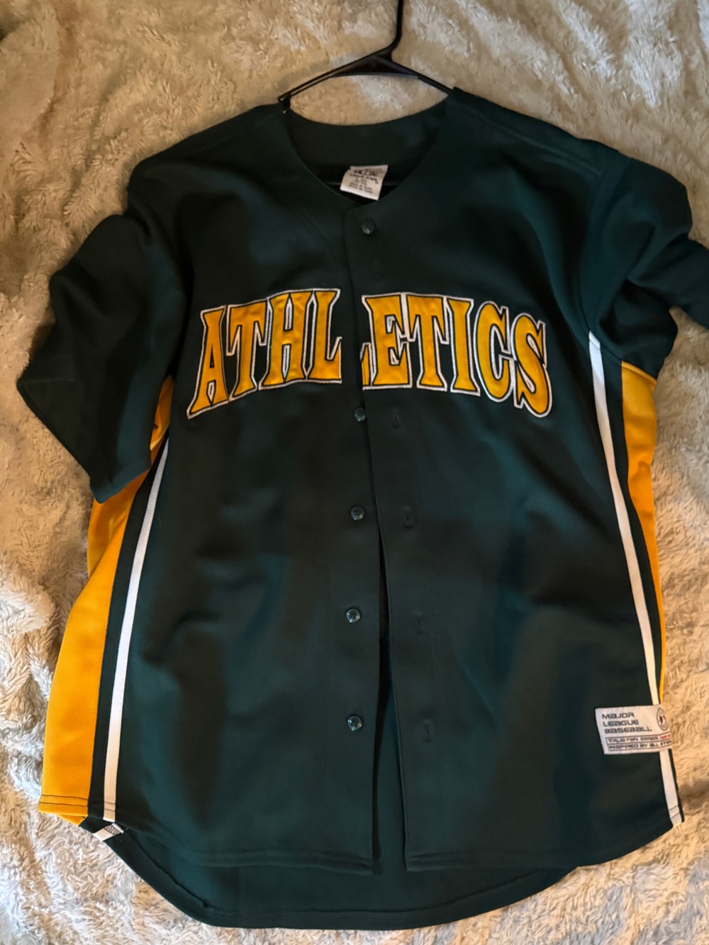Men's Athletic Green & Gold Team Jacket